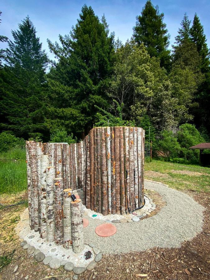 Glamping In The Redwoods With A Hot Tub! Hotel Гарбервил Екстериор снимка